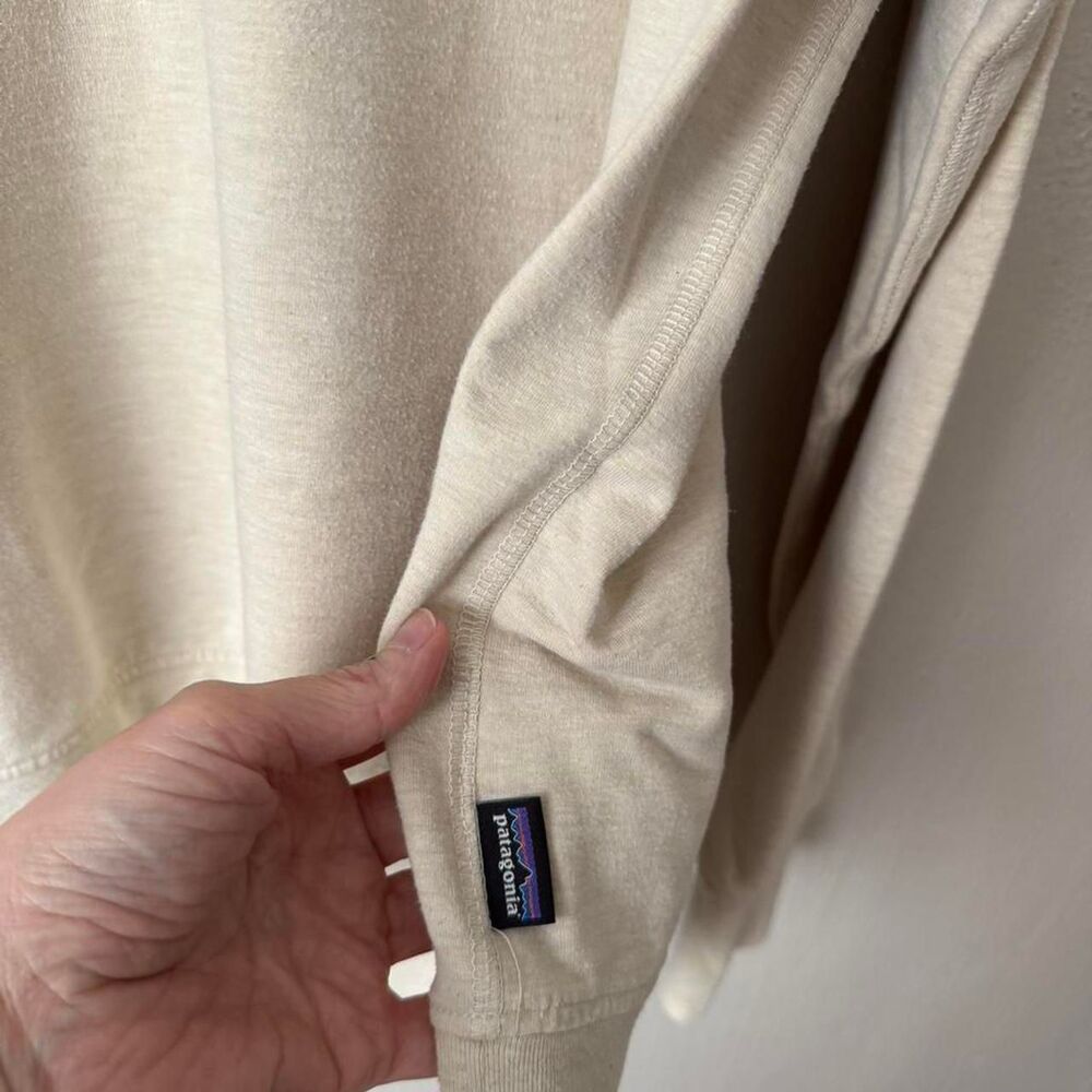 Patagonia Women's Cream/yellow Sweatshirt - Picture 4 of 8
